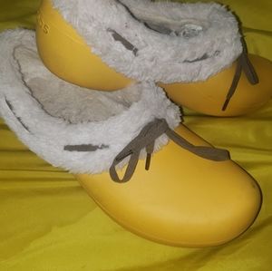 Fleece lined Gretal Crocs